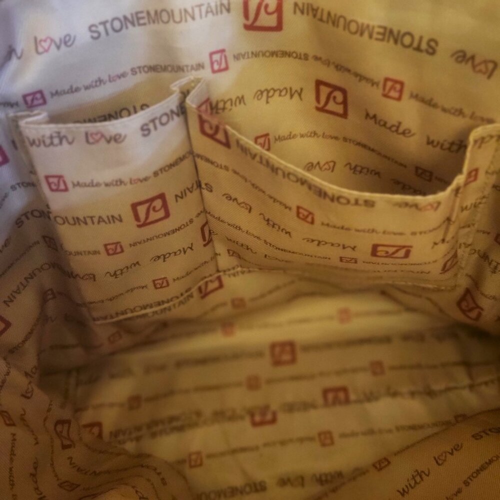 NWOT Stone Mountain Large Floral Tote Shoulder Bag - Picture 12 of 12
